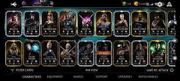 gitara qara: Mortal Kombat Mobile oyun hesabı – yüksək səviyyəli kolleksiya - — 5