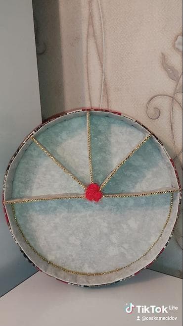 dis tortu: Tort və şiriniyyat qabı, rəng - Yaşıl — 4