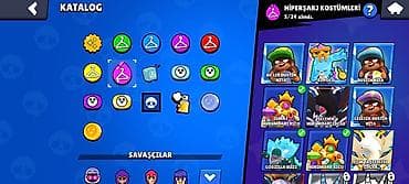 matt pear: Brawl Stars oyun hesabı – geniş skin kataloqu - Kataloq bölməsi — 1