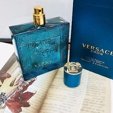 buxar etir: Versace Eros – kişi ətir suyu (Eau de Toilette) Həcmi: 100 ml / 3.4 — 4