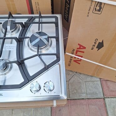 Plitələr və bişirmə panelləri: Plitə Qazlı, Quraşdırılan, Yeni — 5
