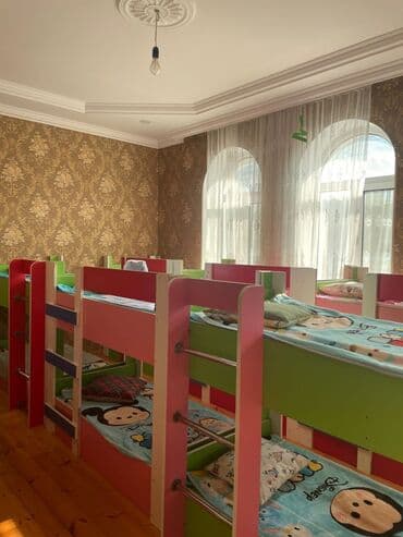 купить кровать трансформер: Oğlan və qız üçün, Çarpayı, Matrassız, Siyirməsiz, Laminat — 1