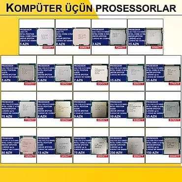 Kompüter üçün Prosessorlar ⭐LGA 775 İntel Dual Core E6600 3,06Ghz 2M