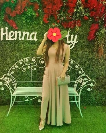 kombinezon salvarlar: Tulum, S, rəng - Bej — 1