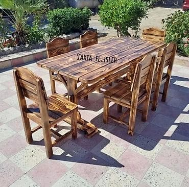 стол стеллаж: ⭕Her növ taxta mebellərin hazırlanması ⭕Bağınızı dahada gözel edecek — 1