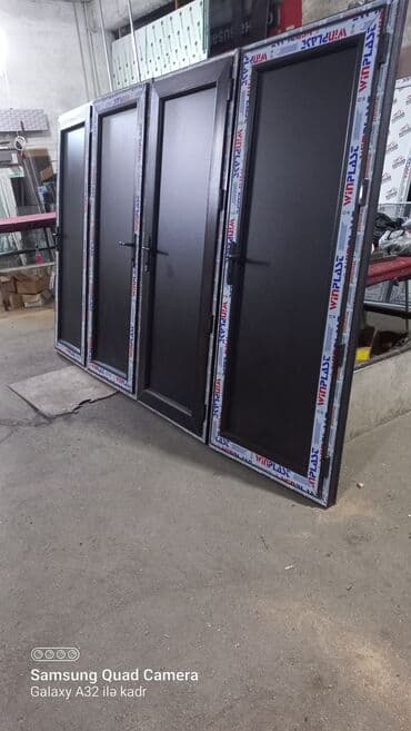 reşotka azərbaycanca: Plastik rəngli̇ qapılar 80x200 sm. İstenilen razmərdən düzeltmek — 4