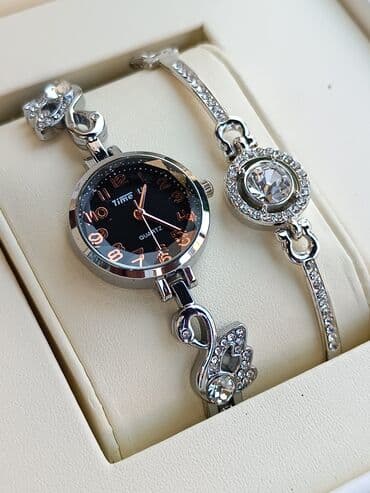 irshad telecom is saatlari: Yeni, Qol saatı, Timex, rəng - Ağ — 15