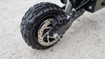 2 cı el elektrikli scooter: Ağır off-road elektrik skuter - Güclü ikili ön amortizator sistemi və — 2