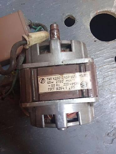 hummer motor: Sovet istehsalı elektrik mühərriki və işə salma kondensatoru dəsti — 4