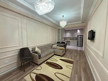 1 otaql: İcarəyə verilir 3 otaqlı yeni tikili 110 m², Nərimanov r. Kateqoriya — 2