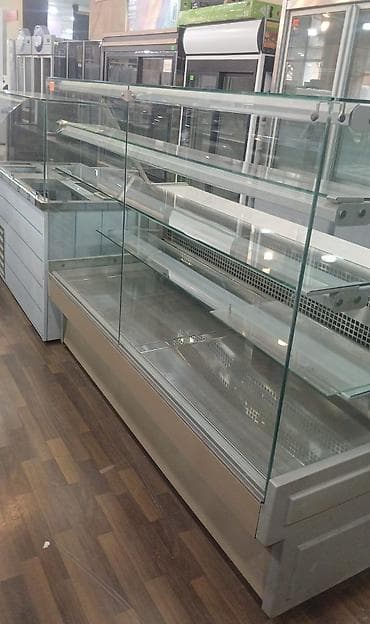 Şüşə vitrinli soyuducu stend - Məhsul növü: kommersiya tipli şüşə