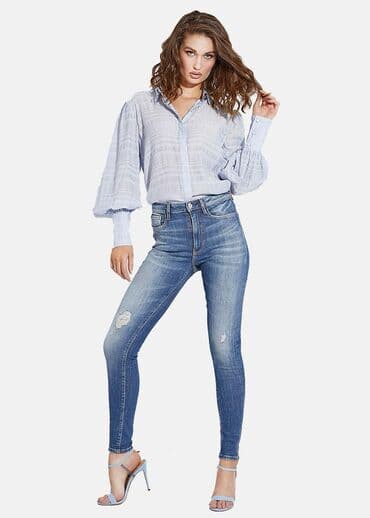 dəniz tumanları, üzgüçülük üçün şortiklər: Cinslər, Guess, rəng - Mavi — 1