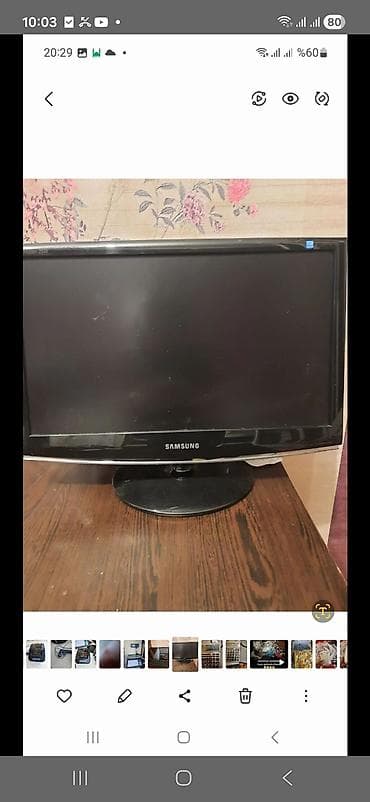 wi fi modem: Samsung monitor - Brend/model: Samsung - Ekran tipi: LCD - Rəng: Qara — 1