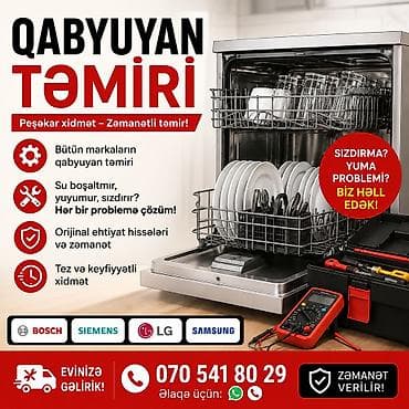 Qabyuyan təmiri – peşəkar və zəmanətli xidmət - Bütün markaların