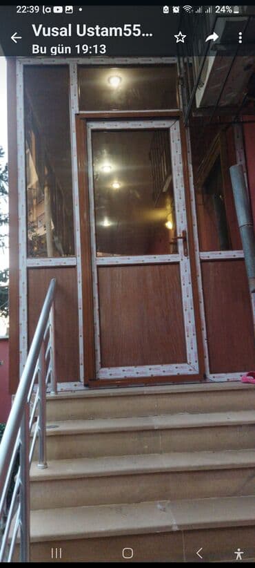 işlenmiş plastik pencereler: Balkon kapatma plastik. Kəyfi̇yətli̇. Sərfəli̇. Sürətli̇ — 8