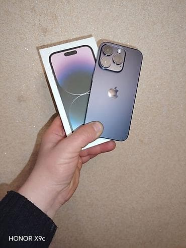 Powerbanklar: IPhone 14 Pro, 256 GB, Deep Purple, Face ID — 1
