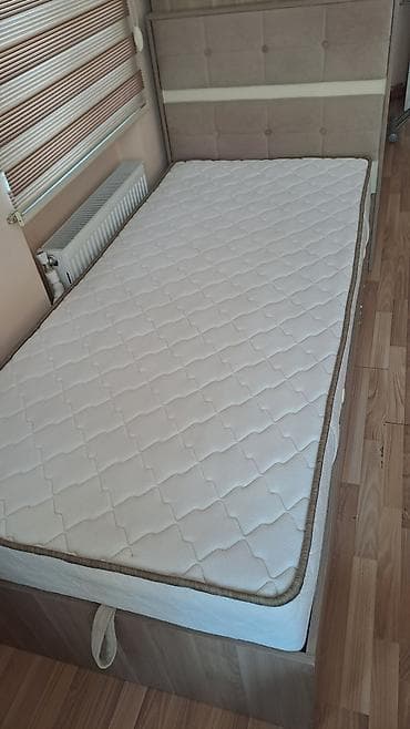 İşlənmiş, Təknəfərlik çarpayı, Bazalı, Matras ilə, Siyirməsiz