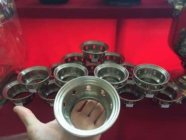 sazz internet qiymeti: Təzədi̇r ağ dəmkeşlər üzərinə çaydan qoymaq üçün samovar odluğunun — 8