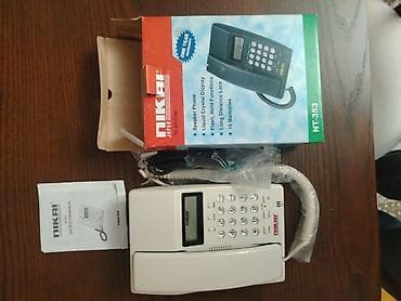 Nikai NT-353 masaüstü telefon Xüsusiyyətlər: - Speakerphone