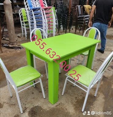 metbex stol stulları qiymetleri: Stol stul dəstinin sexdən birbaşa satişı var. Modellər coxdur rəng — 16