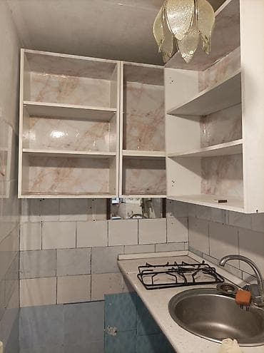 divar refleri: Mətbəx üçün modul dolab və mini iş sahəsi komplekti - Üst asma — 1