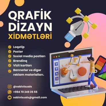 🎨 Qrafik Dizayn Xidmətləri 🎨 Brendinizi daha yadda qalan etmək