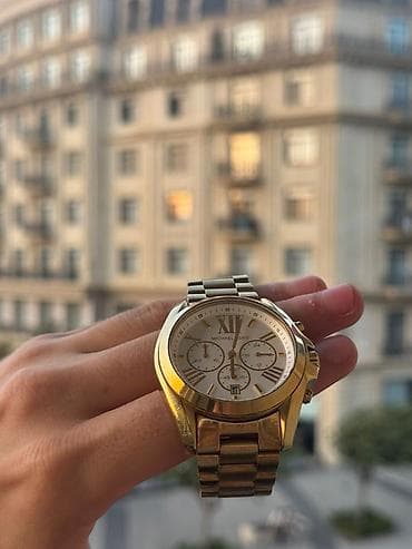 Toy paltarları və aksesuarları: Qol saatı, Michael Kors, rəng - Qızılı — 1