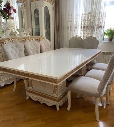 sulutepe kiraye heyet evleri 2022: Masadəsti satılır 8 stuldan ibarət 2,45 in 1,20 ölçüsü 750 azn satiram — 1