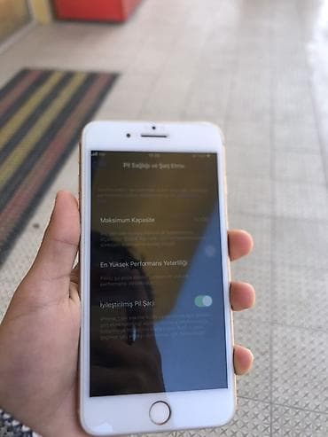 mi box tv: IPhone 8 Plus, 64 GB, Qızılı, Qırıq — 4