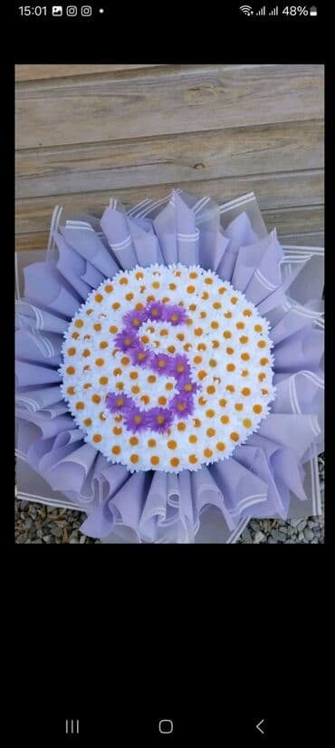 süni gul: Solmayan, süni buketlər — 4