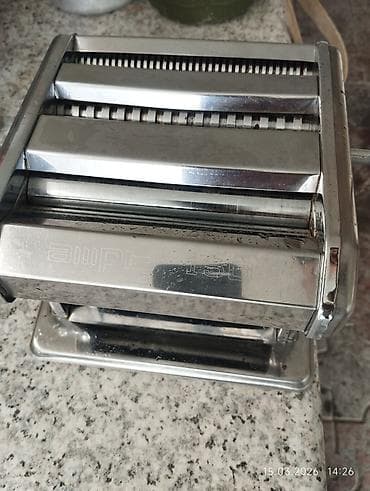 Оборудование для производства: Əl ilə idarə olunan makaron xəmir yayma və kəsmə aparatı - Material — 4