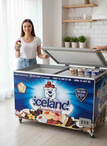 dərin dondurucular: Стеклянный морозильник, Турция — 1