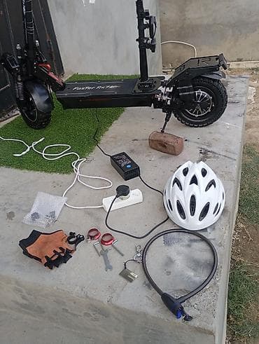 manitoru: FaSTer RS7 elektrik skuter Texniki xüsusiyyətlər və təchizat: - Güclü — 8