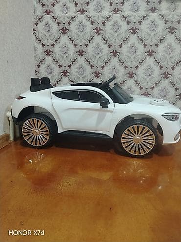 Uşaq üçün elektrik maşınları: Uşaq pultlu elektrik maşını - Korpus: ağ rəng, premium krossover — 5