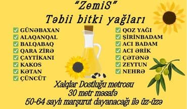 yağı: Günəbaxan yağı, 1 l, Pulsuz çatdırılma — 2