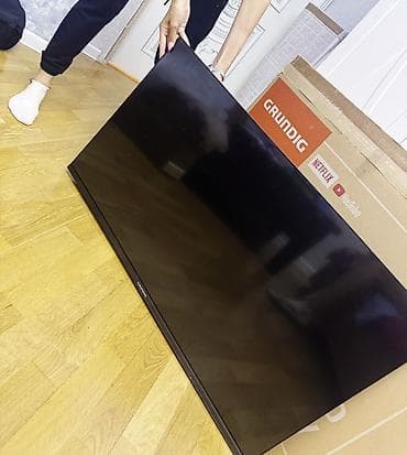 Televizor Grundıg 108 ekran smart tezedir 280 azn satilir‼️unvan yeni