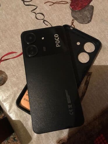 xiaomi redmi note 8 qara: Poco C65, 128 GB, rəng - Qara, Sensor — 2