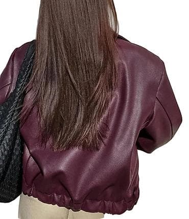 ucuz geyimlər: Laverapelle Qadınlar üçün Orijinal Quzu Dərisi Böyük Ölçülü Bomber — 2