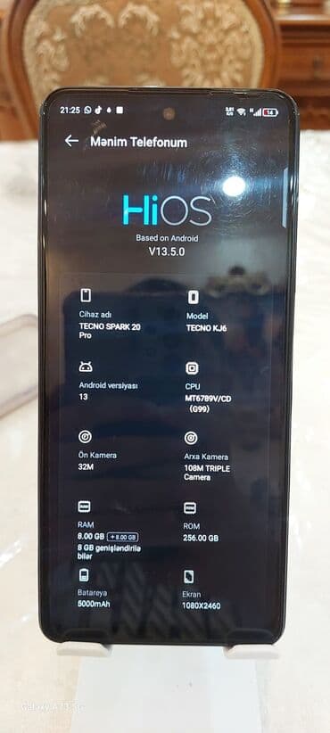 tecno spark 20 pro irşad: Tecno Spark 20 Pro, 256 GB, rəng - Qara, Face ID, Sənədlərlə, Sensor — 2