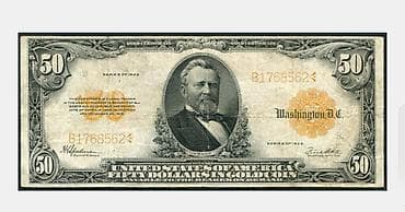 50 Dollar, 1922 il