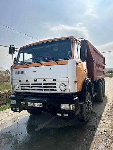 qaz 53 teker: Kamaz 55111, 1988 il, motor 3.6 l, Samosval, İşlənmiş — 3