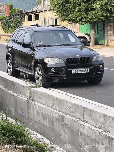panel satış: BMW X5 (E70) – Qara rəngli, 5 qapılı premium SUV Mühərrik və ötürmə — 8