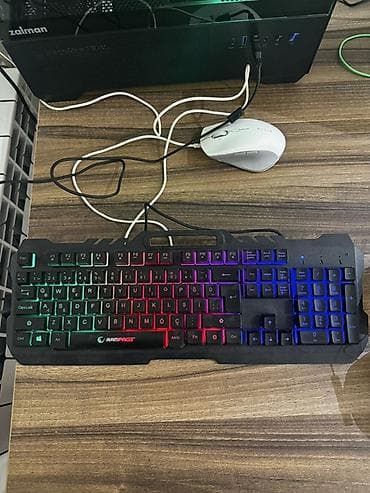 kablolar: Rampage GK cihazlı tam ölçülü oyun klaviaturası - Brend/model — 4