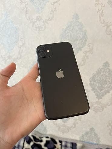 i̇kinci el telefonlar: IPhone 11, 128 GB, Qara, Face ID — 2