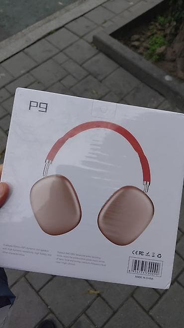 P9 simsiz qulaqlıq.Yenidir qutusu açılmayıb - Qulaqüstü dizayn
