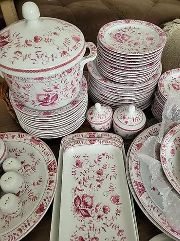 Nahar dəsti, rəng - Ağ, Farfor, Almaniya