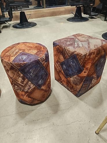 bufik: Pufik oturacaq, Parça, rəng - Narıncı, Kredit yoxdur, Çatdırılma yoxdur — 3