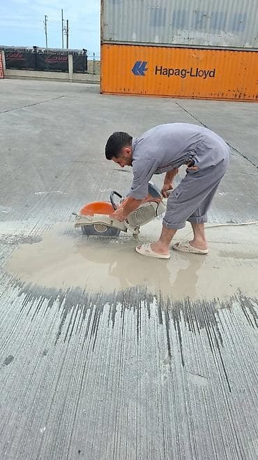 ventilyator temiri: Beton kəsimi xidməti - Dəqiq və hamar kəsim: divar, döşəmə, plitə — 1