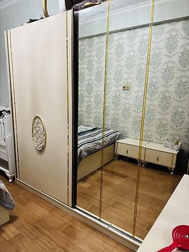 yataq desti islenmis: İkinəfərlik çarpayı, Dolab — 3