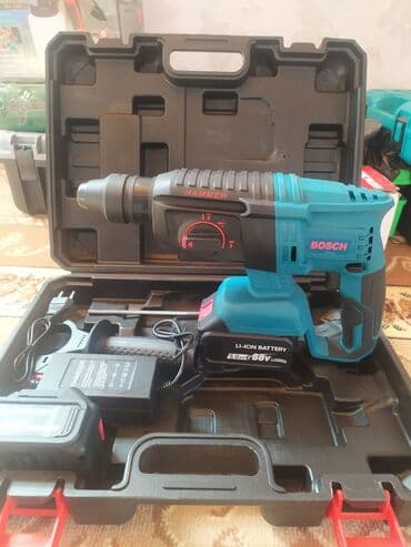 perfe: Perforator zaryatka ilə Bosch 88V-5Amper
Drel
Laqonda — 1